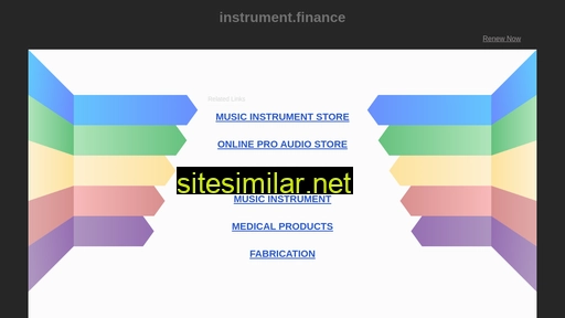 instrument.finance alternative sites