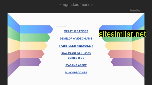 kingmaker.finance alternative sites