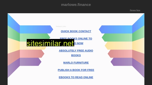 marlowe.finance alternative sites