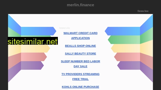 merlin.finance alternative sites