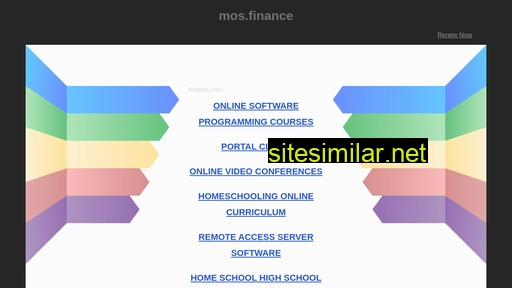 mos.finance alternative sites