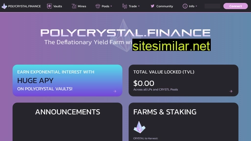polycrystal.finance alternative sites