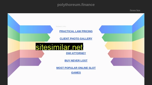 polythoreum.finance alternative sites