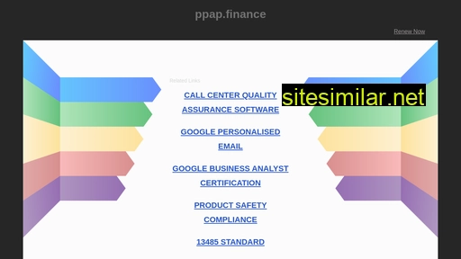 ppap.finance alternative sites