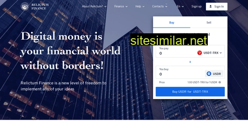 relictum.finance alternative sites