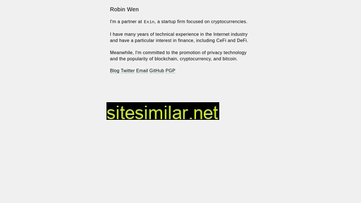 robin.finance alternative sites