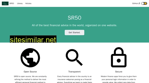 sr50.finance alternative sites