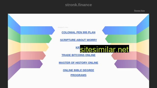 stronk.finance alternative sites