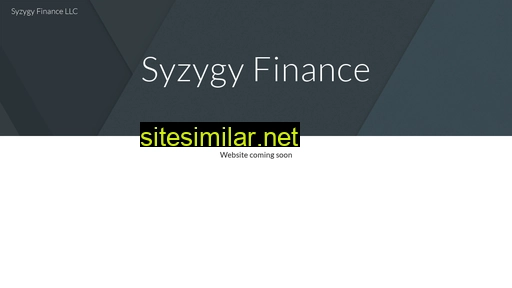 syzygy.finance alternative sites