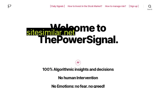 thepowersignal.finance alternative sites