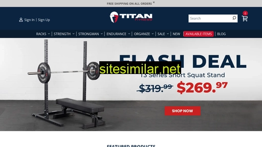 titan.fitness alternative sites