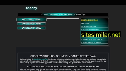 chorley.fm alternative sites