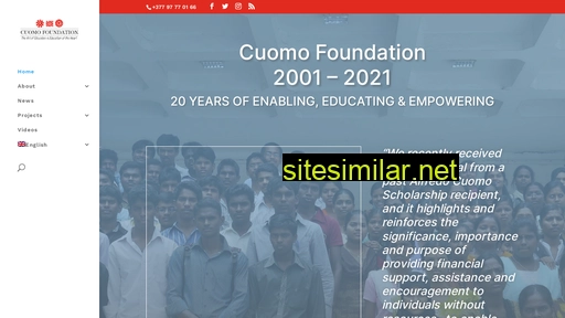 cuomo.foundation alternative sites