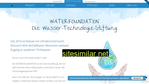 water.foundation alternative sites