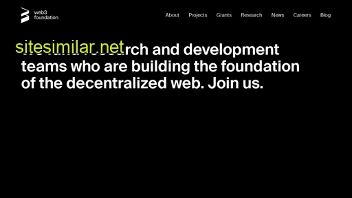 web3.foundation alternative sites