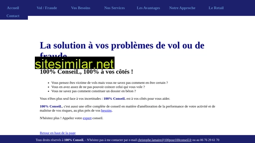 100pour100conseil.fr alternative sites