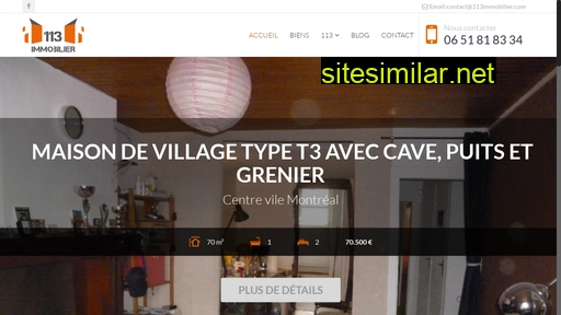 113immobilier similar sites