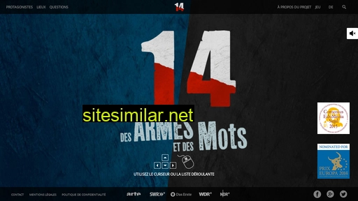 14-des-armes-et-des-mots.fr alternative sites