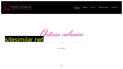 1chefadomicile.fr alternative sites