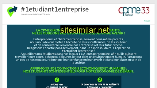 1etudiant1entreprise.fr alternative sites