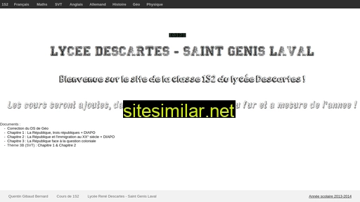 1s2descartes.free.fr alternative sites