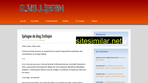 2villepin.fr alternative sites