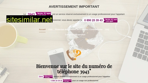 3943.fr alternative sites