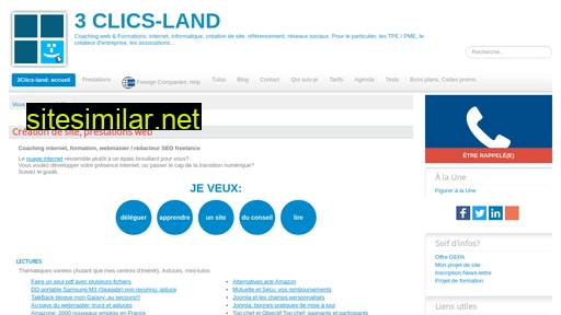 3clics-land.fr alternative sites