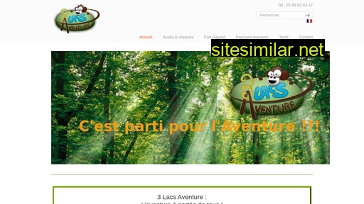 3lacsaventure.fr alternative sites