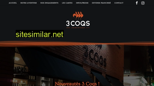 3-coqs.fr alternative sites