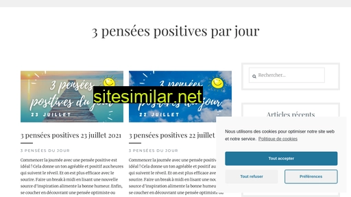 3penseespositives.fr alternative sites