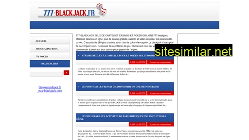777-blackjack.fr alternative sites