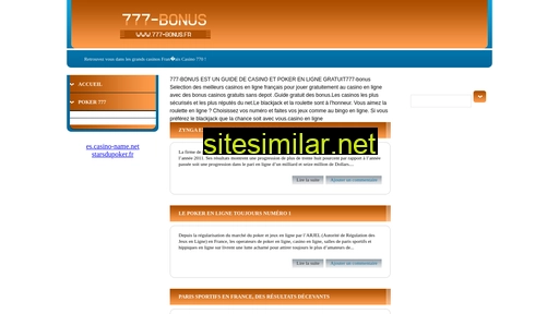 777-bonus.fr alternative sites