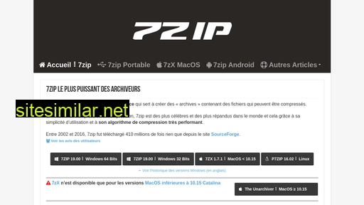 7zip.fr alternative sites