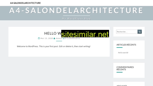 a4-salondelarchitecture.fr alternative sites