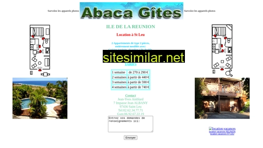 abaca-gite.fr alternative sites