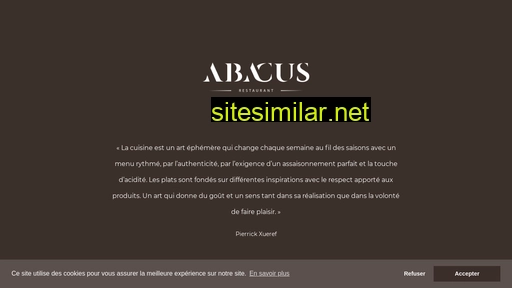 Abacus-restaurant similar sites