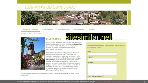 abbayedelavaudieu.fr alternative sites