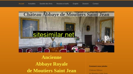 abbayedemoutiers.fr alternative sites