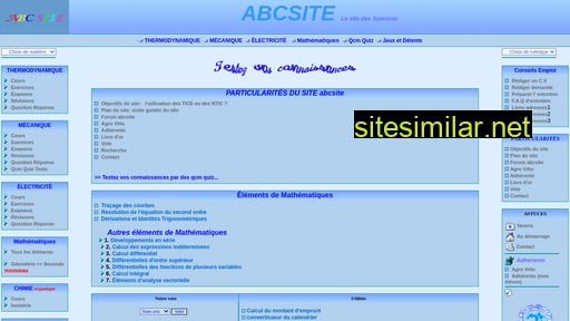 abcsite.free.fr alternative sites
