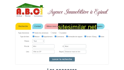 abcimmo88.fr alternative sites