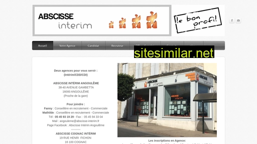 Abscisse-interim similar sites