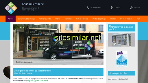 absolu-serrurerie.fr alternative sites
