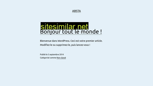 absta-formation.fr alternative sites