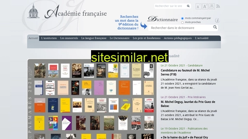 academie-francaise.fr alternative sites