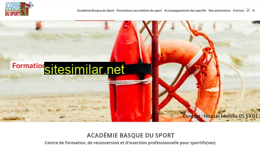 academiebasquedusport.fr alternative sites