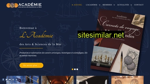academie-arts-sciences-mer.fr alternative sites