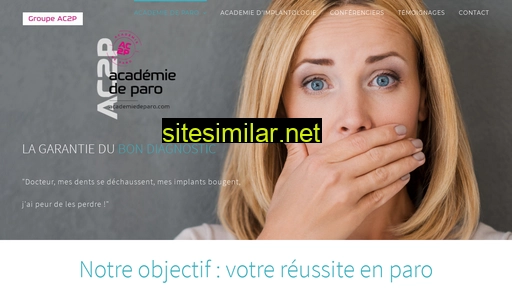 academiedeparo.fr alternative sites