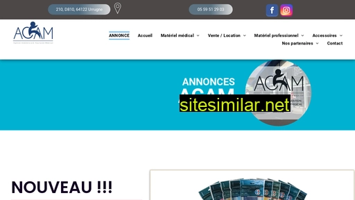 acam-materiel-medical.fr alternative sites