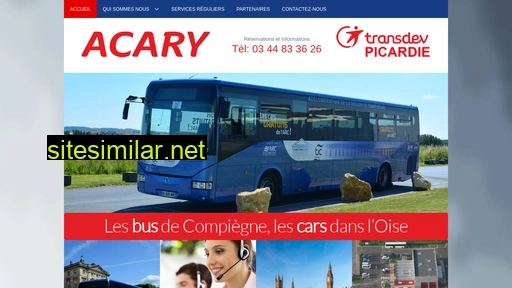 acary-transdev.fr alternative sites